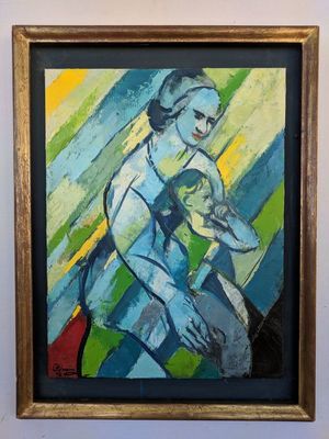 Maternité en diagonale