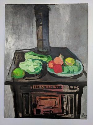 Poële 'Lacanche d'Or'